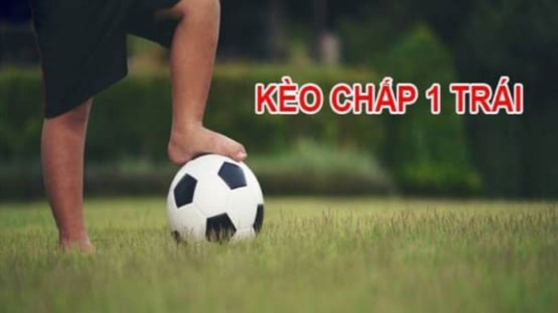 Kèo chấp 1 trái được hiểu là gì?